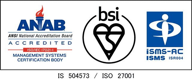 IS 504573　ISO/IEC 27001：2013/　JIS Q 27001：2014